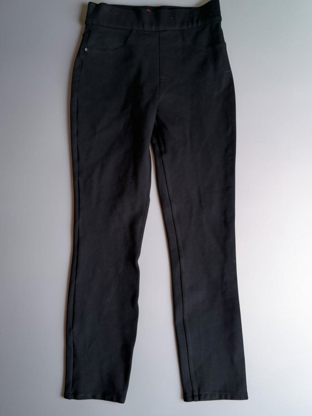 SPANX Black Stretch Ankle Pants Size Small